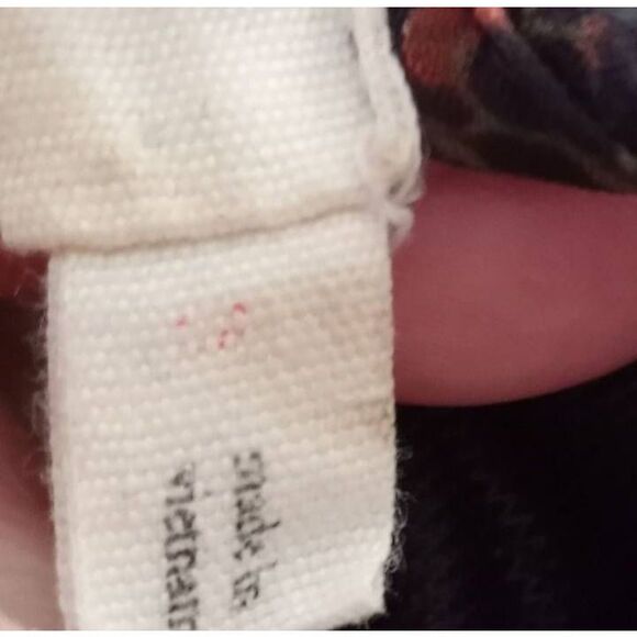 LUSH NAVY FLORAL SHIFT DRESS SZ.M EUC. - Picture 7 of 9